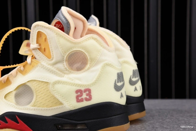 Rep TBkick 5 Sail DH8565-100 Retro Jordan OFF-WHITE 0721